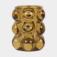 CANDLE HOLDER BUBA AMBER 
